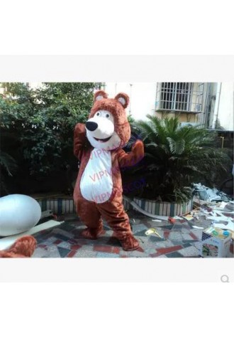 High quality Not deformed EVA Material Brown bear Mascot Costumes Movie props show cartoon Apparel Cosplay Unisex 448