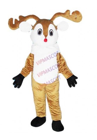 Hot Sale EVA Material Helmet elk Mascot Costume Cartoon Apparel Halloween Birthday Cosplay 613