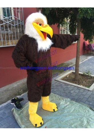 Rapid MaKe High quality Eagle Mascot Costumes Movie props show walking cartoon Apparel cosplay Birthday party 274