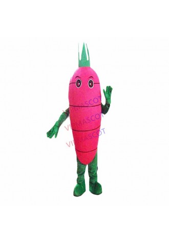 The cutest EVA Material Carrot Mascot Costume vegetables Cartoon Apparel Halloween Birthday Cosplay Adult Size 578
