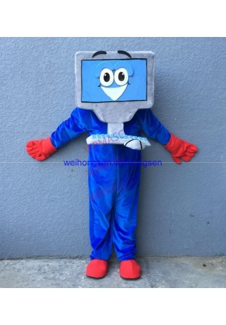 Hot Sale High quality EVA Material computer Mascot Costume Cartoon Apparel Halloween Birthday Cosplay 620