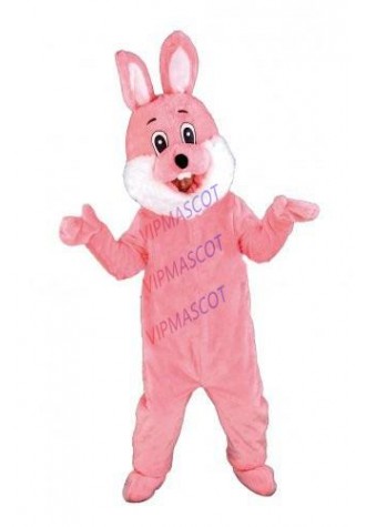 EVA Material Helmet Pink Rabbit Mascot Costumes Cartoon Apparel advertisement costumes Halloween Birthday party cosplay 153