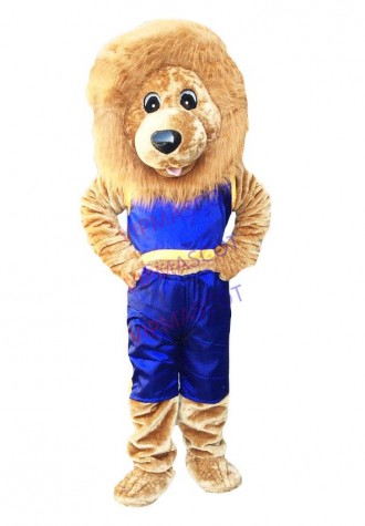 Rapid MaKe Can be washed with water EVA Material Helmet MaKe Wearing clothes Lion Mascot Costumes cartoon Apparel 394