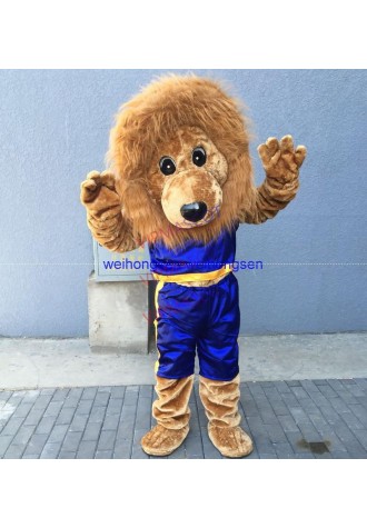Rapid MaKe Can be washed with water EVA Material Helmet MaKe Wearing clothes Lion Mascot Costumes cartoon Apparel 394