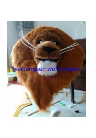 Rapid MaKe Can be washed with water No deformation EVA Material Helmet Lion king lion Mascot Costumes cartoon Apparel 383
