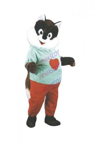 Rapid MaKe High quality Can be washed with water EVA Material Squirrel Mascot Costumes cartoon Apparel Cosplay 303