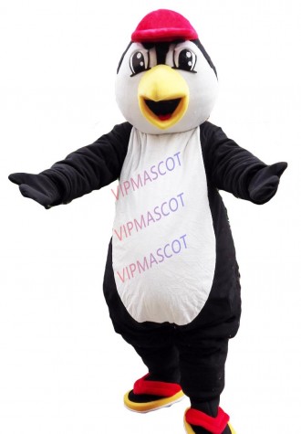 penguin head only Mascot Costume Adult Cartoon Character Puppy Theme Carnival Mascotte Fancy Dress