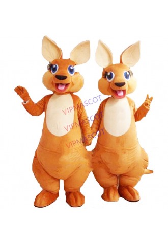 Kangaroo Mascot Costumes High-quality Material Helmet Ultra soft velvet fabric Unisex cartoon Apparel Cosplay Outfits Adult Size
