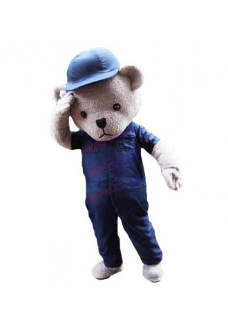 Fur Teddy Bear Mascot Costume Teddy Costume Adult Fancy Dress Clothing mascotte lol Suit Funny Animal Bear Costume