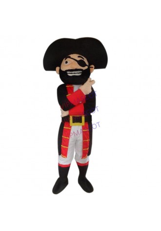 Pirate captain cartoon mascots and shark mascot costumes cosplay for adult