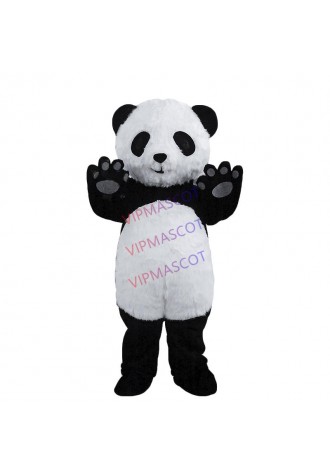 Anime Cartoon Panda Mascot Costume China Cute Panda Advertising Animal Adult Size Halloween Christmas Fancy Dress Free Shipping