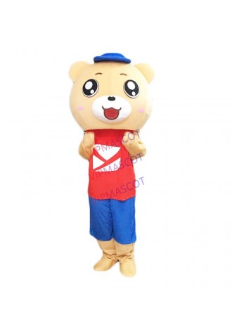 Cosplay Costumes Bear Mascot Costume Cartoon Character Adult Cartoon Character Outfit Suit for Halloween Carival party event