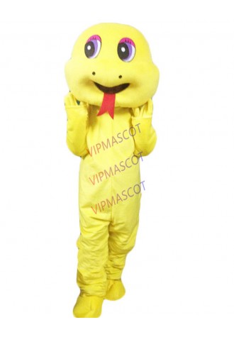 Animal Cute Snake Mascot Costume Christmas Fancy Dress Halloween Mascot Costume for Halloween party event