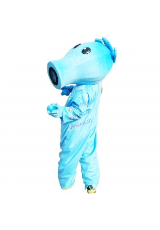 Pea Shooter Mascot Costume Fancy Dress Custom Cosplay Theme Mascotte Carnival Costumes Adults Kids Plant Vs Zombies Pea Shooter