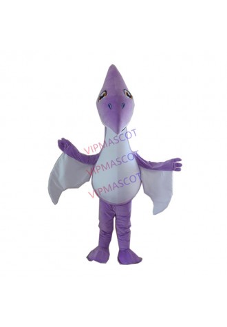 Purple Dinosaur Custom Mascot Costume Adult Cartoon Cosplay Costume With Fan For Commercial Advertising promotion