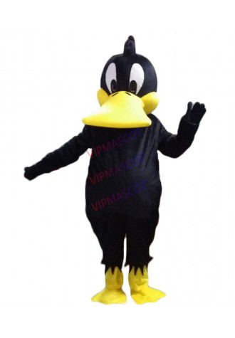 Smart Black Mascot Costume fancy dress costume Halloween party Outfit