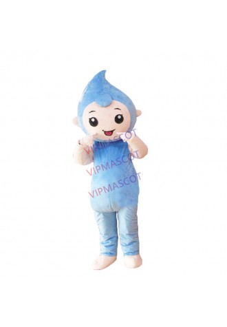 Adult Water Drop Raindrop Drip Mascot Costume Mascotte Theme Carnival Character Suit Funny Mascots Free Shipping
