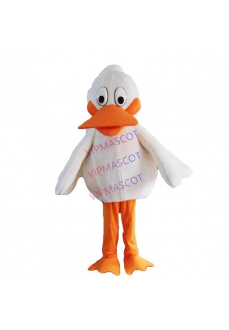Duck Duckling Mascot Costume Adult Cartoon Character Outfit Suit Play Costume Christmas Halloween Fancy Dress