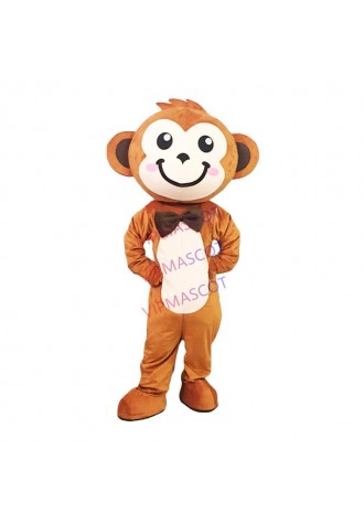 Little Monkey Mascot Costume Fancy Mascotte Cartoon Appearl Halloween Birthday Cosplay Costume