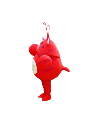 Mascot Red Lobster Mascot Costume Custom Fancy Costume Cartoon Cospaly Kits Mascotte Carnival Costume