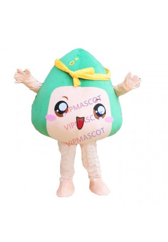 Zongzi Mascot Costume Suits Cosplay Party Game Dress Outfits Clothing Advertising Carnival Halloween Easter Festival Adults