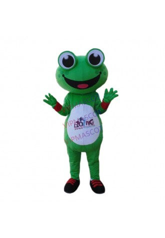 Funny Frog Costume Cosplay Outfits Adult Women Men Cartoon Mascot costume For Carnival Festival Commercial Activity