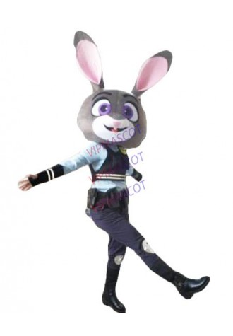 Judy Rabbit mascot costume Fox buffalo Cheetah lion sheep mascotter cartoon fancy dress costume Halloween Purim party