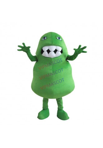 Cosplay Costumes New Arrival Green Germ Mascot Costume Green Bacteria Mascot Costume Virus Mascot Costume