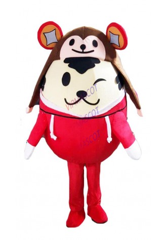 Field mouse Mascot Costume Cartoon fancy dress costume Halloween Purim party Birthday party