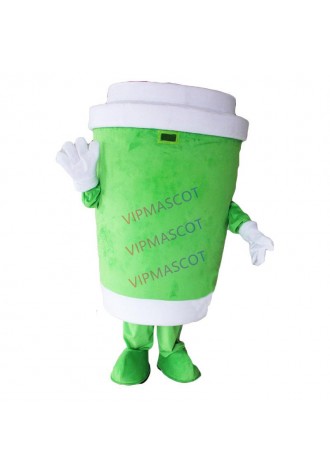 Beverage Cup Soft Drinks Mug Mascot Costume Cartoon Character Mascot Adult Apparel 5 Color