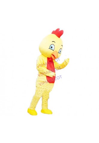 Hot Sale Cartoon Yellow Chick Mascot Costume Adult Custom Fancy Costume Kit Mascotte Theme Fancy Dress Carnival Halloween Suit