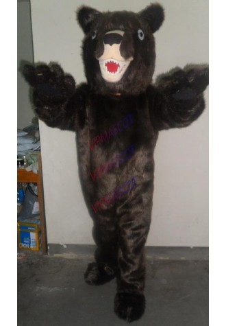 Factory direct EVA material helmet black bear mascot costume movie props show walking cartoon costume Cosplay 420