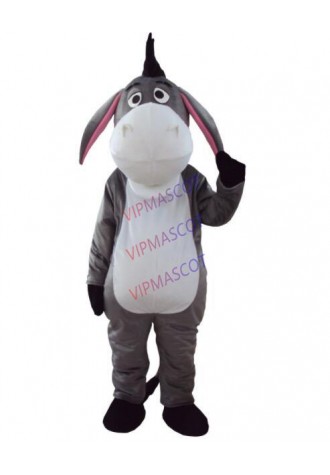Lovely donkey Mascot Coutume Fancy Dress birthday party Cartoon Halloween performance props