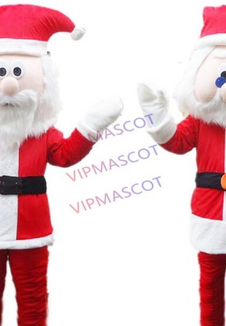 Santa Claus Mascot Costume Christmas man Mascot Costume Cartoon Fancy Dress