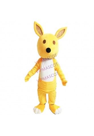 100% real figure shot kangaroo mascot costume cosplay