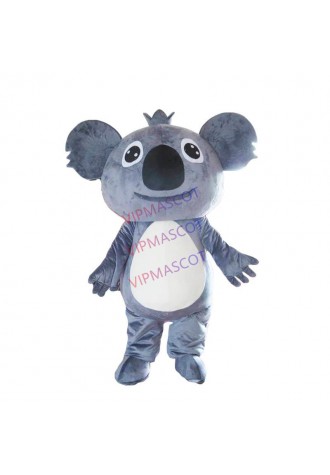 koala Mascot Costumes Cartoon Fancy Dress for Adult animal large brown Halloween Party dress