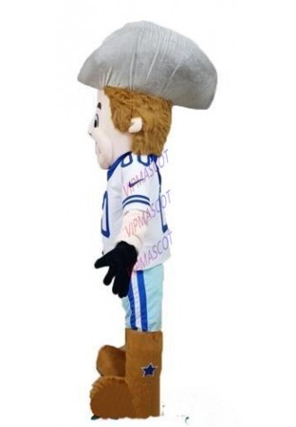 Character Cosplay Dallas Cowboy Rowdy Mascot Costume Halloween Purim party fancy dress Outdoor Costumes