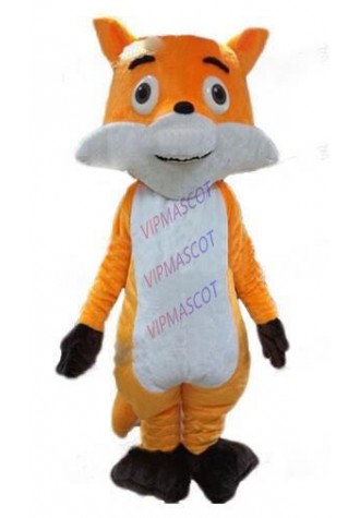 New Design Fox Mascot Costume Character Feature Fancy Dress Outfit Halloween Cosplay party