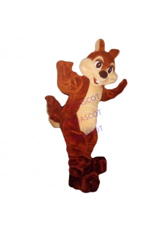 mascot Professional Plush Chipmunk Mascot Adult Costume Cartoon Character Animal Mascotte Outfit Suit EMS FREE SHIP