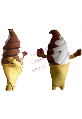 mascot Ice Cream Sundae Mascot Costume Adult Size Cartoon Character Sundae Ice Cream Mascotte Outfit Suit Fancy Dress