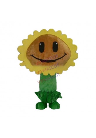 mascot Sunflower Mascot Costume Adult Size Sunflower Halloween Cosply Carnivel Costumes Free Ship