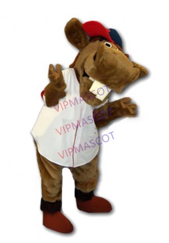 mascot Advertising Happy Mule Adult Mascot Costume Animal Mascot Costume for Sale Brown Mule Cosply Carnival Costume