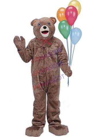 mascot Holiday Teddy Bear Mascotte Costume Adult Size Party Carnival Celebration Costume Bear Mascotte Mascota Outfit Suit