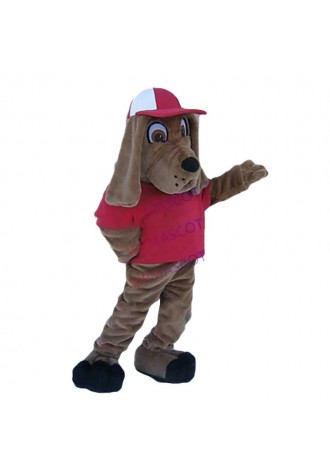 mascot Dog With Hat mascot costume custom fancy costume anime cosplay kits mascotte theme fancy dress carnival costume