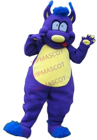 mascot  Blue Monster mascot costume custom fancy costume anime cosplay kits mascotte theme fancy dress carnival costume
