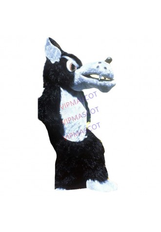 mascot Huge Black Wolf  Mascot Costume custom fancy costume anime cosplay kits mascotte theme fancy dress carnival costume