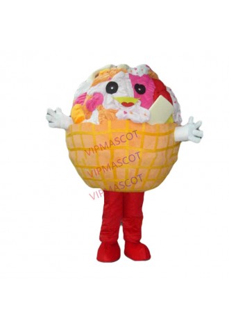 mascot icecream food mascot costume custom fancy dress cosplay kits Cartoon Character carnival costume fancy Costume
