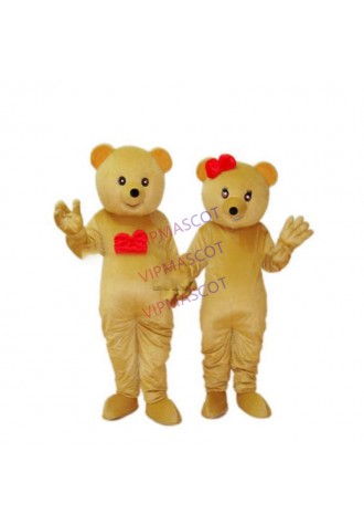 Christmas halloween Teddy Bear Adult Mascot Costume Fancy Outfit Cartoon Character Party Dress Free Shipping
