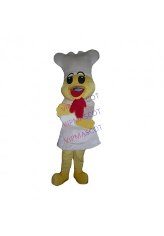 New Cute Adult cartoon lovely duck cooker mascot costume fancy dress costumes party costumes