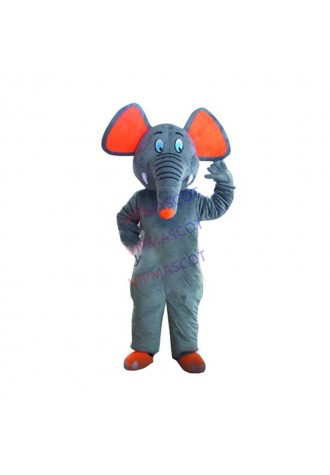 Hot sale Foam Adult cute grey elephant mascot fancy dress costumes Halloween party costumes
